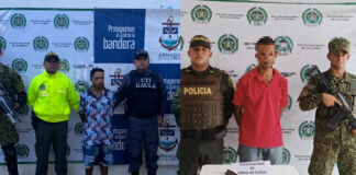 CAPTURADOS TRES PRESUNTOS INTEGRANTES DEL CLAN DEL GOLFO EN SUCRE