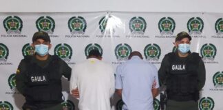 DOS MENORES DE EDAD FUERON APREHENDIDOS EN FLAGRANCIA POR EL DELITO DE EXTORSIÓN EN El MUNICIPO DE MALAMBO