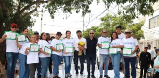 CON 600 METROS NUEVOS DE VÍAS, LAS PALMAS COMPLETA EL 100% DE SUS CALLES PAVIMENTADAS