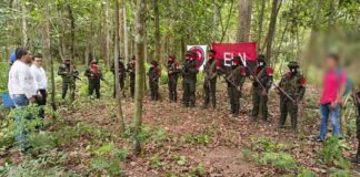 JOVEN ES LIBERADO, LUEGO DE ESTAR EN PODER DEL ELN EN ARAUCA.