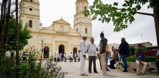 GOBERNACIÓN Y ALCALDÍA DE SABANALARGA EJECUTARÁN OBRAS COMPLEMENTARIAS EN LA PLAZA CENTRAL DEL MUNICIPIO