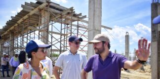 DISTRITO AVANZA EN LA EJECUCIÓN DEL MERCADO DEL RÍO, EN LA LOMA