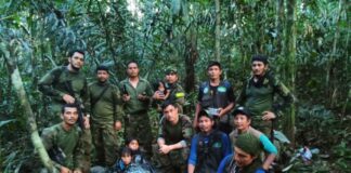 FOTOGRAFÍAS DE LOS NIÑOS DEL GUAVIARE DESPUÉS DE 40 DÍAS DE BÚSQUEDA