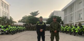 TODO LISTO PARA EL OPERATIVO DE SEGURIDAD DEL FIN DE SEMANA DEL DÍA DEL PADRE, EN BARRANQUILLA Y SU ÁREA METROPOLITANA