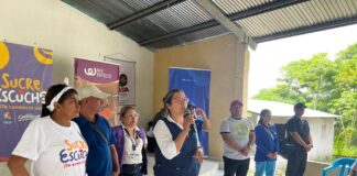 SUCRE ESCUCHA LLEGA AL TERRITORIO DEL CORREGIMIENTO SAN RAFAEL EN OVEJAS