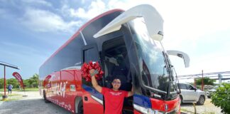 EXPRESO BRASILIA ENTREGÓ NUEVO BUS AL JUNIOR DE BARRANQUILLA