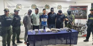 EL EJÉRCITO NACIONAL CAPTURA A CINCO PRESUNTOS INTEGRANTES DEL CLAN DEL GOLFO