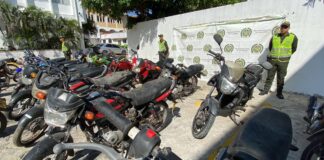 EN LAS ÚLTIMAS HORAS 24 MOTOCICLETAS HURTADAS FUERON RECUPERADAS POR LA POLICÍA