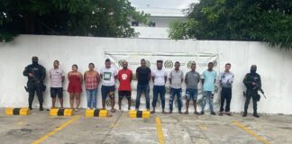 FUE CAPTURADO ALIAS ‘COMANDO NIÑO’ JUNTO CON OTROS 10 MIEMBROS DE LAS AUTODEFENSAS GAITANISTAS DE COLOMBIA