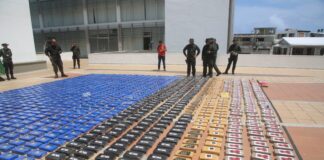 ENTRE MANZANAS Y VERDURAS PRETENDÍA ENVIAR 1.5 TONELADAS DE COCAÍNA HACIA LOS ESTADOS UNIDOS