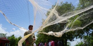 ASEGURAMOS EL FUTURO DE LOS PESCADORES SUCREÑOS CON EL REPOBLAMIENTO DE PECES, CANOAS, ATARRAYAS E IMPLEMENTOS DE PESCA