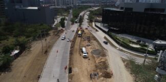 AVANZAN OBRAS DE PAVIMENTACIÓN, CANALIZACIÓN Y LA CONSTRUCCIÓN DEL DEPRIMIDO EN LA GRAN VÍA