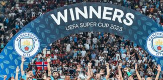 EN UN PARTIDO MUY CERRADO EL MANCHESTER CITY SE IMPUSO POR PENALES ANTE EL SEVILLA EN LA UEFA SUPER CUP