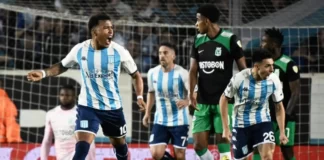 ATLÉTICO NACIONAL DECEPCIONÓ Y LA SACÓ BARATA CONTRA RACING, EN SU DESPEDIDA DE LA LIBERTADORES