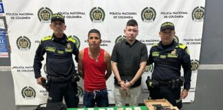 DOS HOMBRES FUERON CAPTURADOS POR HURTO EN EL NORTE DE BARRANQUILLA