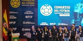 NÉSTOR LORENZO INTERVINO EN LA JORNADA DE CLAUSURA DEL CONGRESO DEL FÚTBOL