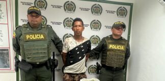 EN PIOJÓ FUE CAPTURADO UN HOMBRE CON MÁS DE 700 CARTUCHOS PARA ARMAMENTO LARGO Y 50 PARA PISTOLA