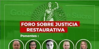 FORO SOBRE JUSTICIA RESTAURATIVA