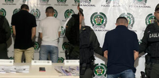 TRES ADOLESCENTES FUERON APREHENDIDOS POR EXTORSIÓN Y PORTE ILEGAL DE ARMAS DE FUEGO