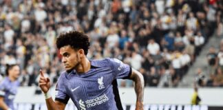 LUIS DÍAZ MARCÓ EL GOL DEL TRIUNFO PARA EL LIVERPOOL EN LA UEFA EUROPA LEAGUE