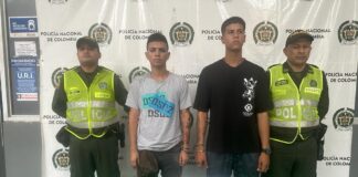 DOS HOMBRES FUERON CAPTURADOS EN FLAGRANCIA, POR TRÁFICO LOCAL DE ESTUPEFACIENTES