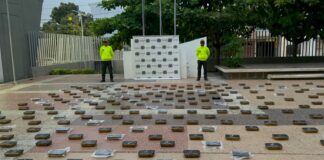 128 KILOS DE COCAÍNA AVALUADOS EN 3 MIL MILLONES DE PESOS FUERON INCAUTADOS EN CARTAGENA
