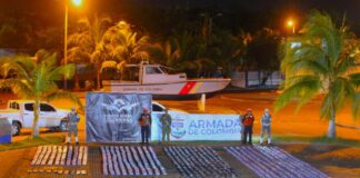 INCAUTADO CARGAMENTO DE CLORHIDRATO DE COCAÍNA AVALUADO EN MÁS DE 41 MILLONES DE DÓLARES