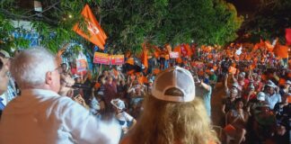EN MULTITUDINARIA CONCENTRACIÓN POLÍTICA, JOAO HERRERA SE COMPROMETE CON NORMANDÍA