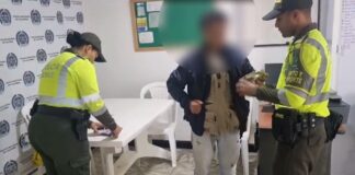 UN HOMBRE FUE CAPTURADO EN EL VALLE DEL CAUCA CON MÁS DE 100 MILLONES DE PESOS EN SU PODER