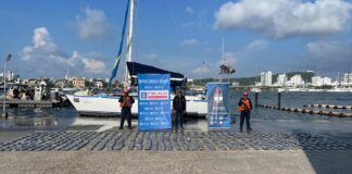 DECOMISADA MÁS DE MEDIA TONELADA DE COCAÍNA A BORDO DE UN VELERO QUE SE ENCONTRABA A LA DERIVA