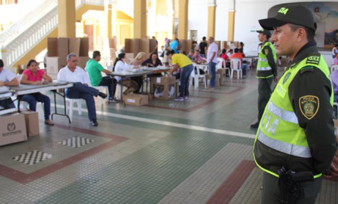 Listo dispositivo de seguridad para los comicios electores en Barranquilla y su área metropolitana