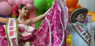 LA REINA DEL CARNAVAL DE BARRANQUILLA INFANTIL 2024, SAMIA MALOOF, ESTUVO CON LA FUNDACIÓN FULAMIC EN LA CLÍNICA MISERICORDIA INTERNACIONAL