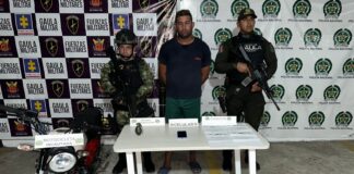 ALIAS ‘COSITO’ NO ANDABA CON CUALQUIER ‘COSITA’ Y TENÍA UNA GRANADA EN SU PODER
