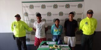 TRES PERSONAS FUERON CAPTURADAS Y 162 GRAMOS DE DROGAS INCAUTADOS EN MEDIO DE OPERATIVOS POLICIALES EN EL ATLÁNTICO