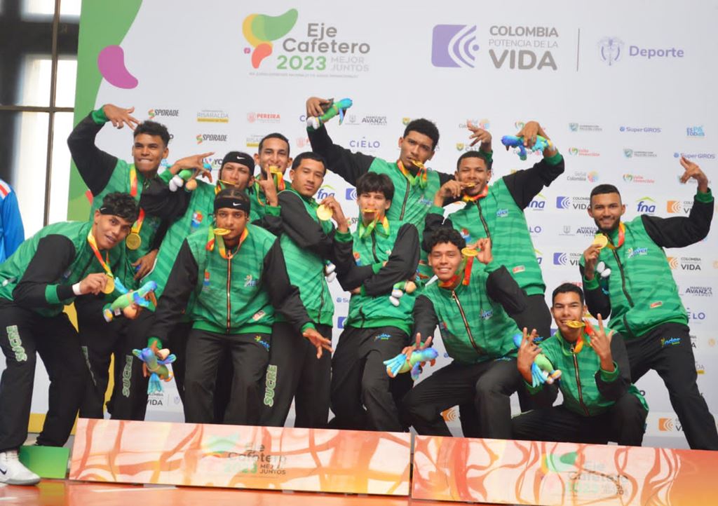 Dos medallas de oro para Sucre en los juegos paranacionales