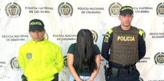 UNA MUJER FUE CAPTURADA EN BARRANQUILLA POR MICROTRÁFICO Y PORTE ILEGAL DE ARMAS DE FUEGO