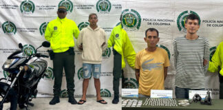 TRES HOMBRES FUERON CAPTURADOS POR DISTINTOS DELITOS EN OPERATIVOS DE LA POLICÍA METROPOLITANA DE BARRANQUILLA