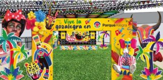 YA LLEGÓ LA “GOZALEGRA” A PARQUE ALEGRA