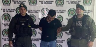 UN SUJETO FUE CAPTURADO EN MAGANGUÉ POR PORTE ILEGAL DE ARMAS DE FUEGO