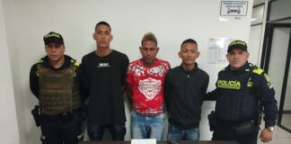 TRES SUJETOS FUERON CAPTURADOS EN FLAGRANCIA POR MÚLTIPLES DELITOS