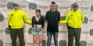 EN LOS DIFERENTES PLANES DESPLEGADOS CONTRA EL HURTO, DOS PERSONAS CAPTURADAS EN FLAGRANCIA POR EL DELITO DE HURTO CALIFICADO