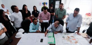 VERANO RECIBE ESTADO DE LA OBRA DE BELLAS ARTES