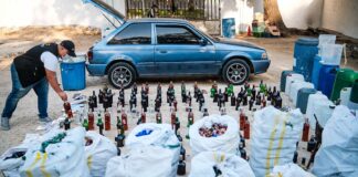 DECOMISAN LICOR ADULTERADO Y DE CONTRABANDO EN BARRANQUILLA Y BARANOA