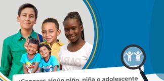 SI CONOCES ALGÚN NIÑO, NIÑA O ADOLESCENTE MENOR DE 18 AÑOS QUE HAYA PERDIDO A SU MADRE, PADRE O CUIDADOR, AYÚDANOS A IDENTIFICARLOS