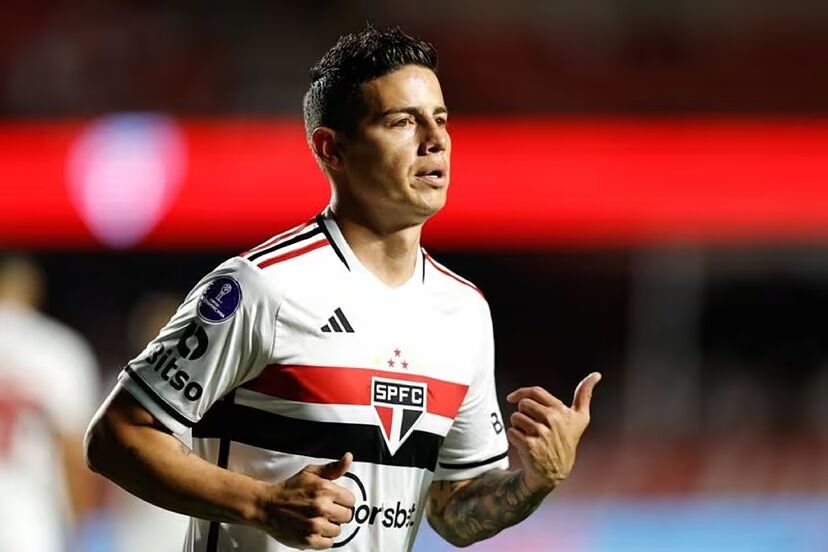 James rodríguez tuvo que pedir disculpas y seguirá en sao paulo