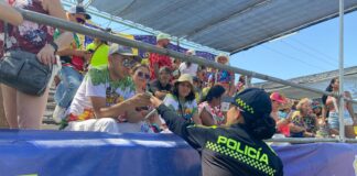 LA POLICÍA METROPOLITANA DE BARRANQUILLA ADELANTA CAMPAÑAS DE PREVENCIÓN CONTRA EL CRIMEN EN LOS EVENTOS DE CARNAVAL