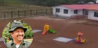 ¡INDIGNANTE! UN COLEGIO EN EL CAQUETÁ PRÓXIMO A SER INAUGURADO LLEVA EL NOMBRE DE UN JEFE GUERRILLERO