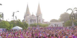 MÁS DE 1.200 MUJERES VIBRARON Y GOZARON LA GRAN RUMBA A LA PLAZA EN EL MUNICIPIO DE TURBACO