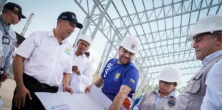 GOBERNADOR INSPECCIONA CENTRO DE EXPOSICIONES AGROPECUARIAS Y NUEVO SENA, LAS OBRAS QUE IMPULSAN A MAGANGUÉ