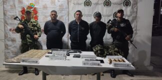 FUERZAS MILITARES CAPTURARON EN FLAGRANCIA A ALIAS CAMILO, CABECILLA DE LAS AUTODEFENSAS CONQUISTADORAS DE LAS SIERRA NEVADA